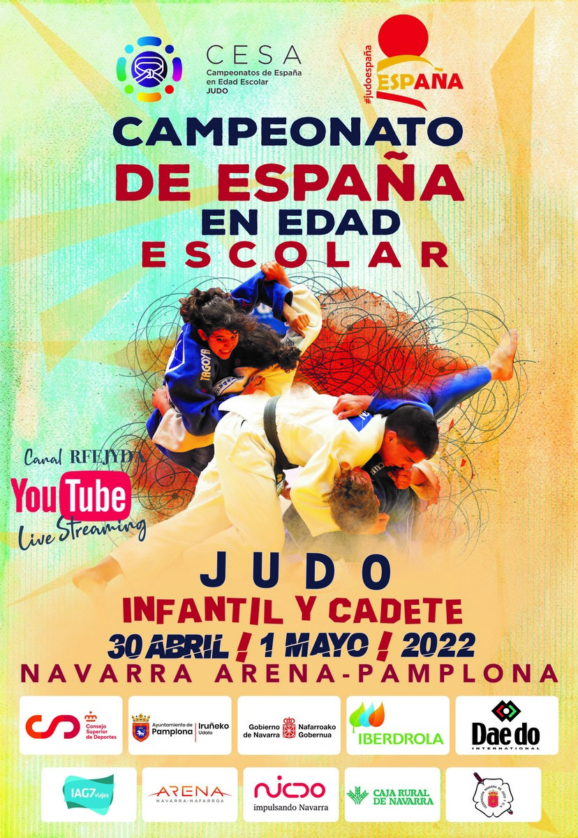 FOTOS - RESULTADOS Campeonatos de España de Judo Kata, Escolar y Veteranos en Pamplona 29, 30 abirl y 1 de mayo-22.